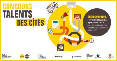 Cérémonie de remise des prix Talents des Cités
