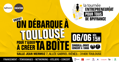 La Tournée Entrepreneuriat pour Tous à Toulouse