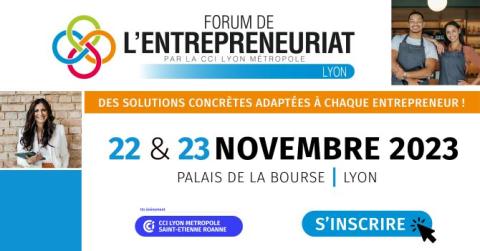 Forum de l'entrepreneuriat de Lyon